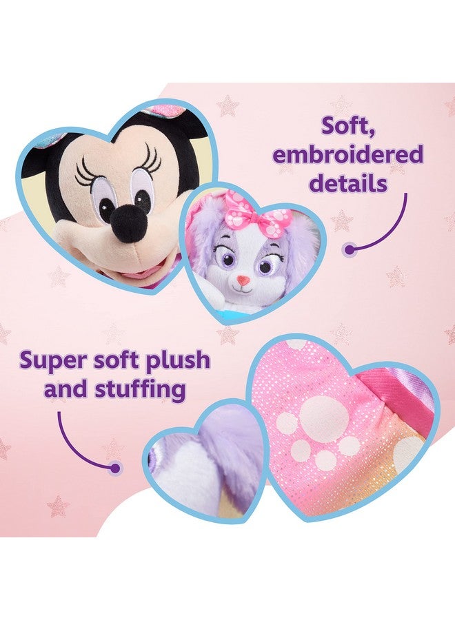 Disney Junior Minnie Mouse Waggin’ Wagon Lights And Sounds Feature Plush Officially Licensed Kids Toys For Ages 3 Up By Just Play