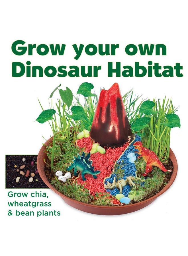 Grow N’ Glow Dinosaur Habitat Create Your Own Dino Garden Kit Arts And Crafts For Boys And Girls