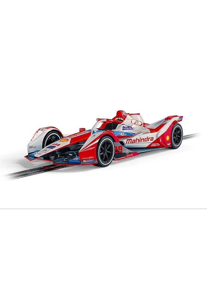 Fomula E Spark Srt05E Mahindra Racing 1:32 Slot Race Car C4285 Red & Gray