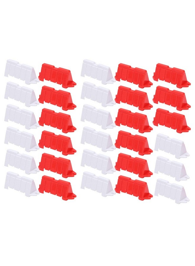 Rc Roadblocks 30Pcs Rc Roadblocks Plastic Universal Drift Race Road Barriers Remote Control Car Accessories
