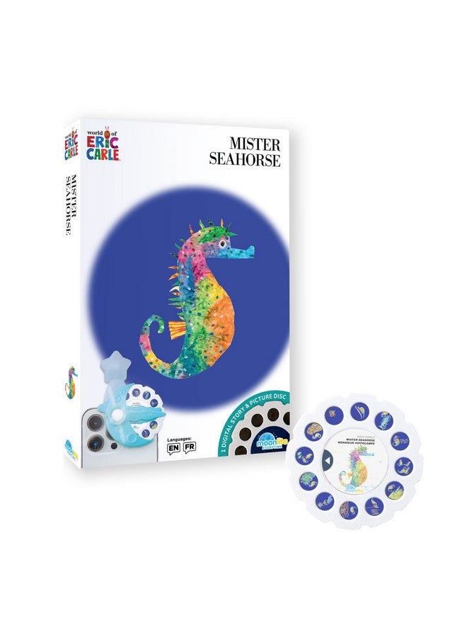 Storytime Eric Carle Mister Seahorse Storybook Reel A Magical Way To Read Together Digital Story For Projector Fun Sound Effects Toddler Learning Gifts For Kids Ages 12 Months And Up