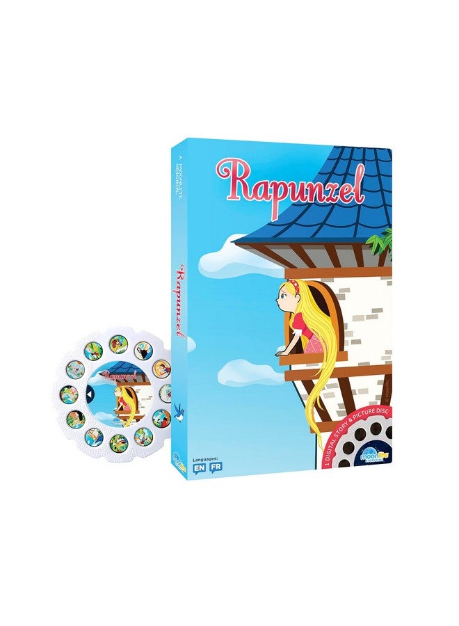 Storybook Reels For Flashlight Projector Kids Toddler ; Rapunzel ; Single Reel Pack Story For 12 Months And Up