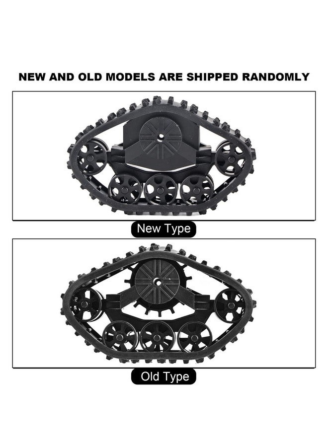 Rc Truck Track Wheel 4Pcs Track Wheel Tire Crawler Tyre Accessory Parts For Wpl 1/16 Rc Military Truck