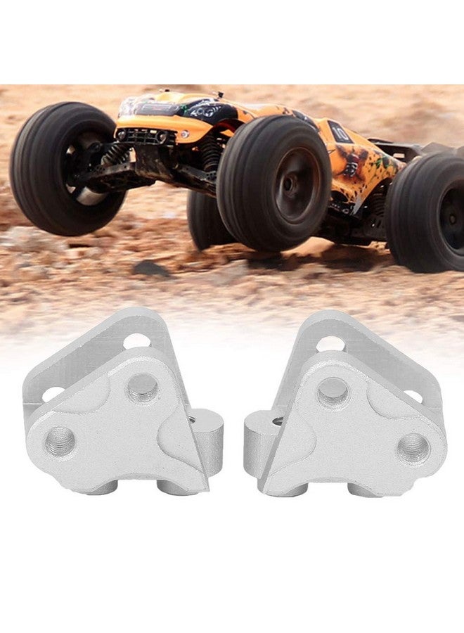 Rc Link Mount Front Rear Lower Shock Linkage Link Mount Compatible With Scx10Ii Axial Rc Car(Silver)