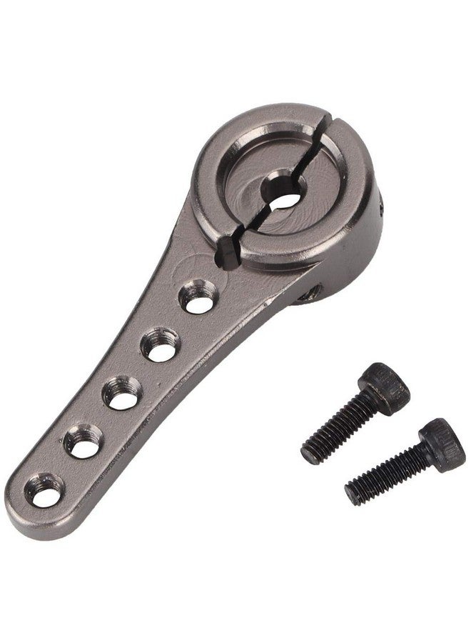Steering Servo Horn Arm Aluminum Alloy Long Steering Servo Horn Arm 25T Compatible With 1/10 1/8 1/5 Rc Car()