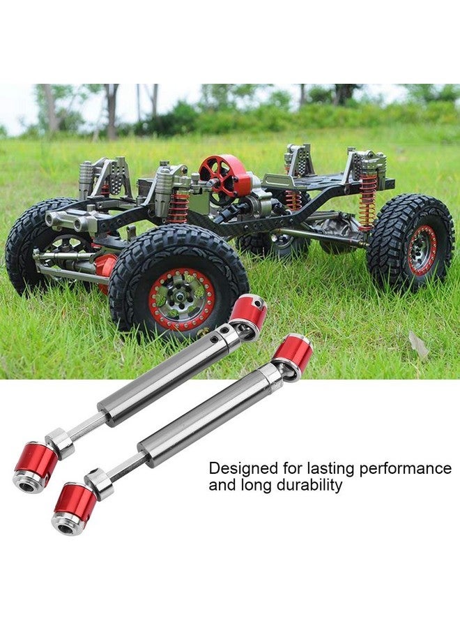 Rc Car Drive Shaft 2 Pcs Metal Upgrade Universal Drive Shaft 110155Mm For Scx10 Cc01 D90 D110 Rc Crawler Accessory Part