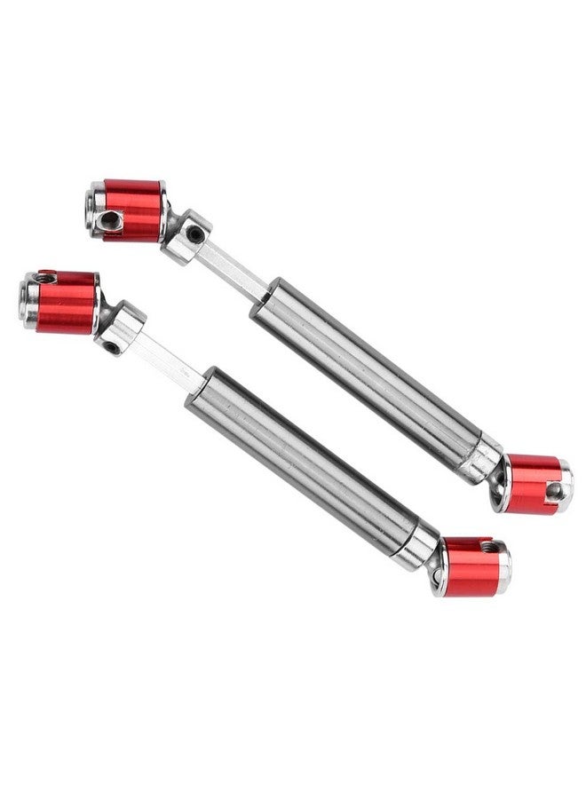 Rc Car Drive Shaft 2 Pcs Metal Upgrade Universal Drive Shaft 110155Mm For Scx10 Cc01 D90 D110 Rc Crawler Accessory Part