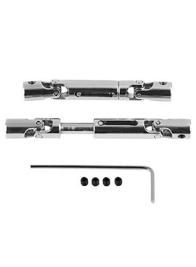Rc Car Drive Shaft 2 Pcs Metal Universal Rc Drive Shaft For Wpl 1/16 Scale Rc Military Truck Rc Model Upgrade Parts Accessories
