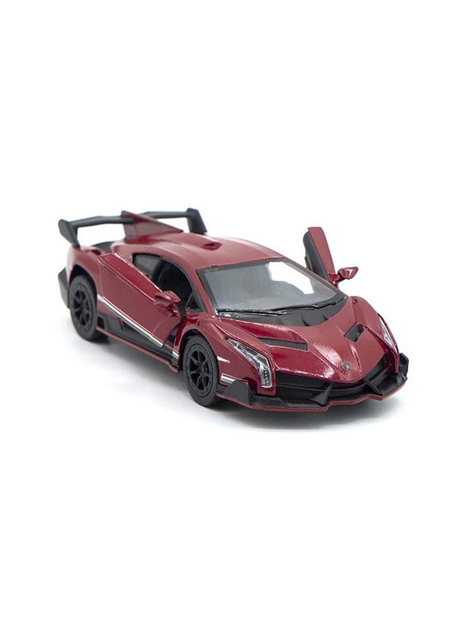 Lamborghini Veneno 1/36 Diecast Metal Toy Model (Red)