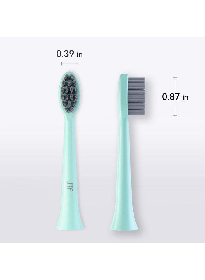 Tf Sonic Smart Toothbrush Genuine Gentle Brush Heads 3 Pack Green P200