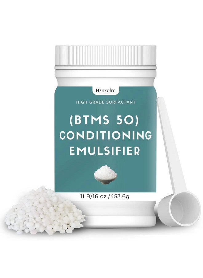 16 Oz Btms 50 Conditioning Emulsifier For Making Leavein Conditioner Premium Btms 50 Conditioning Emulsifier Granules Higher Activity Than Btms 25 Suitable For Making Lotions Shampoos And More