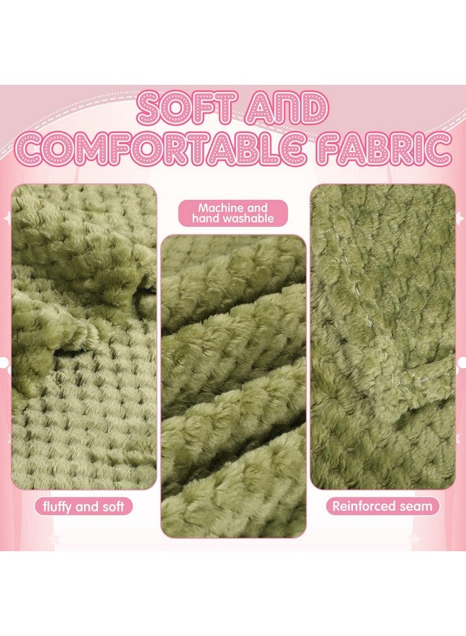 6 Pcs Baby Blanket Flannel Fuzzy Cozy Throw Blankets Soft Warm Fleece Sherpa Blanket For Newborn Infant And Toddler Nursery Swaddling Blankets For Baby Kids 6 Colors (25 X 32 Inch)