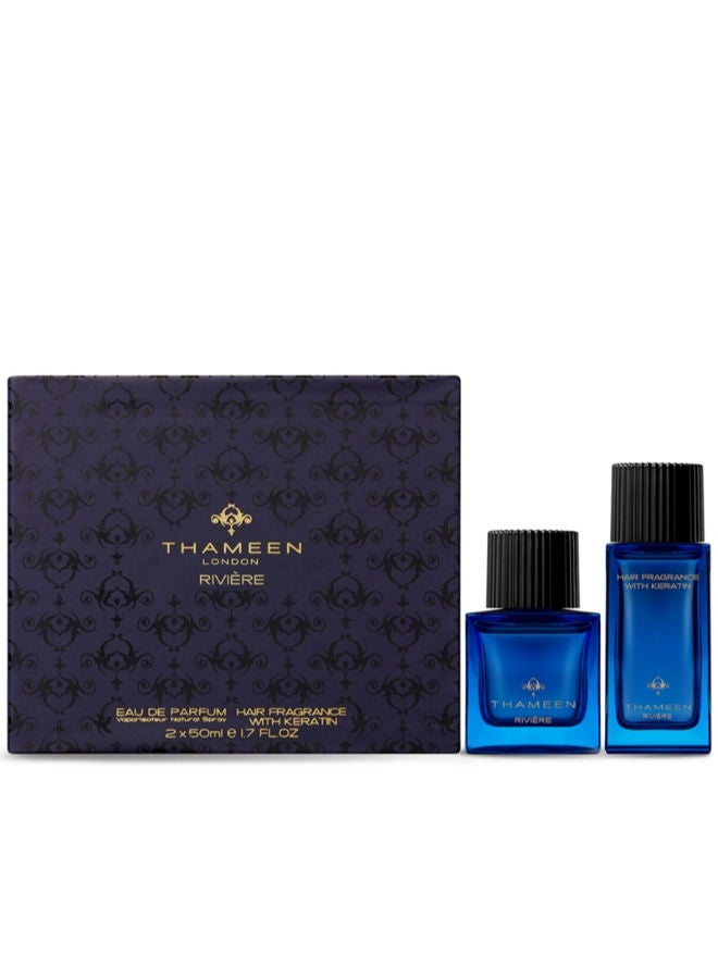 Thameen Riviere - Eau de Parfum, 50 ml + Hair Fragrance 50ml Gift Set