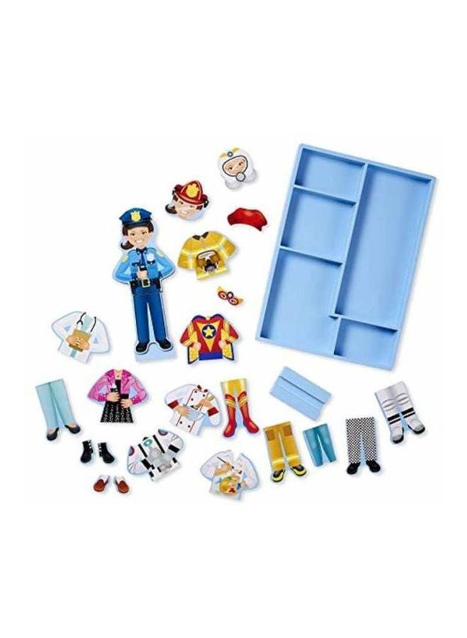 24-Piece Julia Magnetic Dress-Up Pretend Play 5164