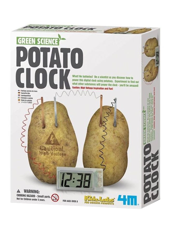 Kidz Labs Green Science Potato Digital Clock