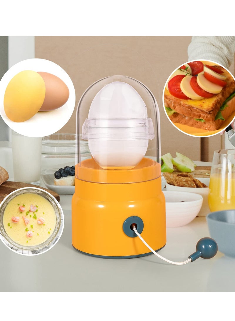 Golden Egg Maker, Egg Spinner for Boiled Golden Eggs, Manual Egg Shakers, Egg White and Yolk Spin Mixer Egg Scrambler for Making Hard Boiled Golden Eggs