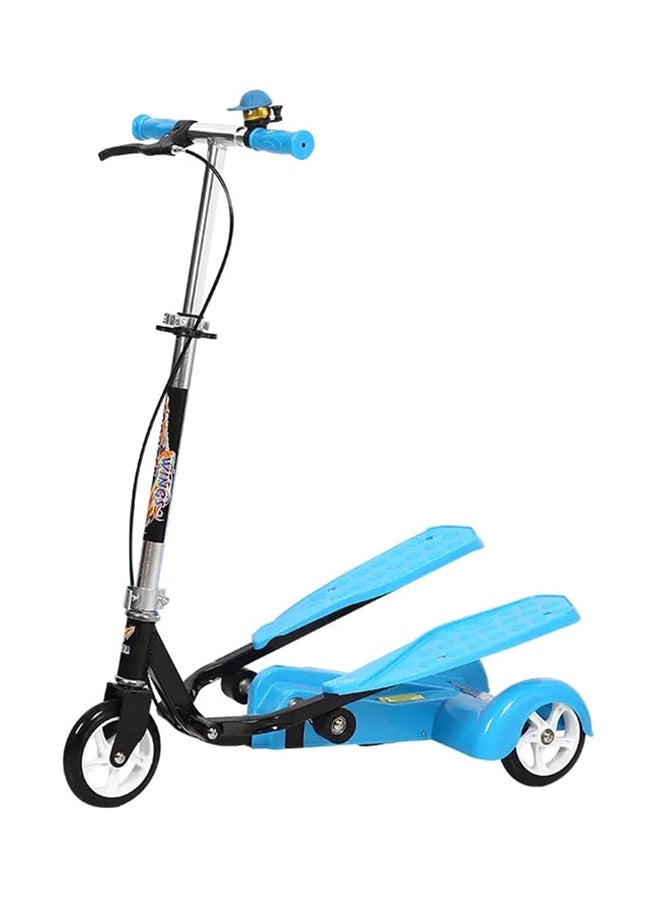 3-Wheels Wings Scissor Scooter With Bell And Hand Brake