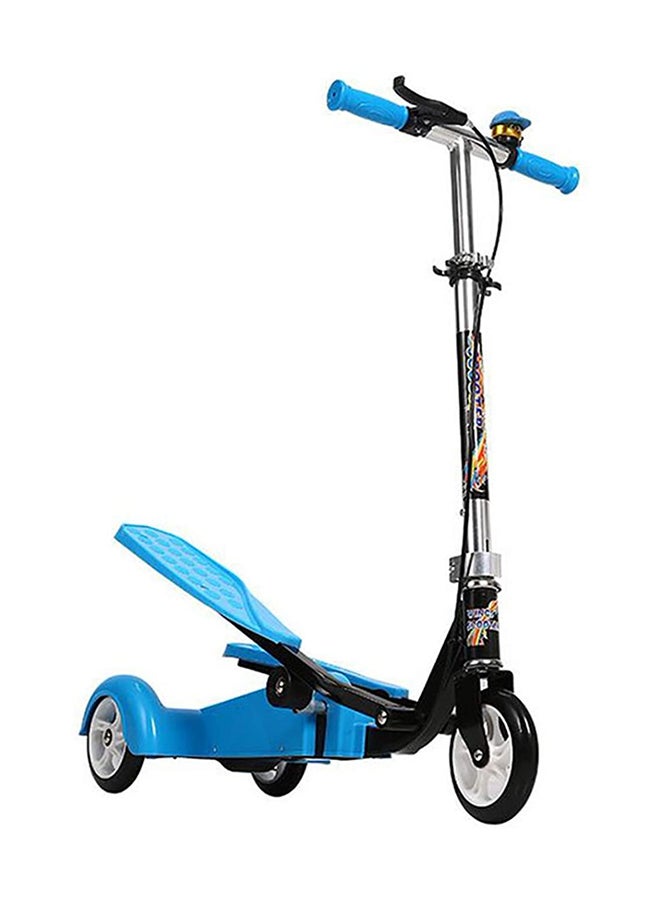 3-Wheels Wings Scissor Scooter With Bell And Hand Brake