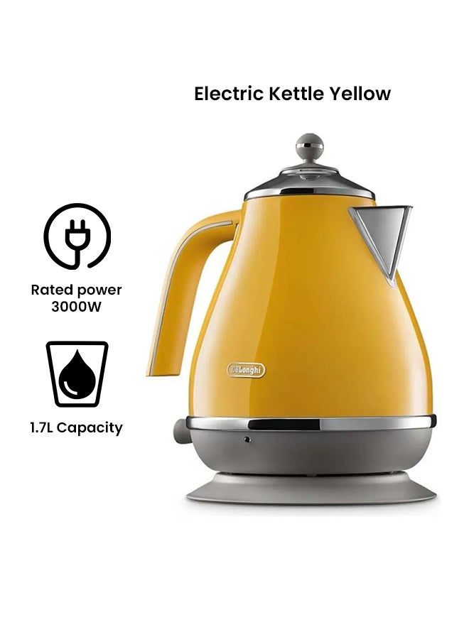 Electric Kettle 1.7 L 3000.0 W KBOC3001.Y yellow