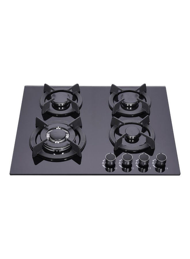 Glass Gas Hob 4 Burner SF5454GH BS Black