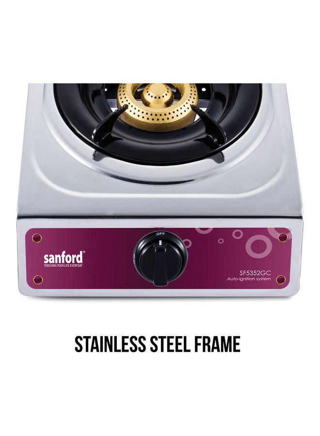 Stainless Steel Gas Stove 1 Burner SF5352GC 1B Silver