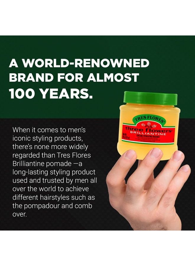 Ardell Three Flowers Brilliantine Pomade Solid 3.25oz