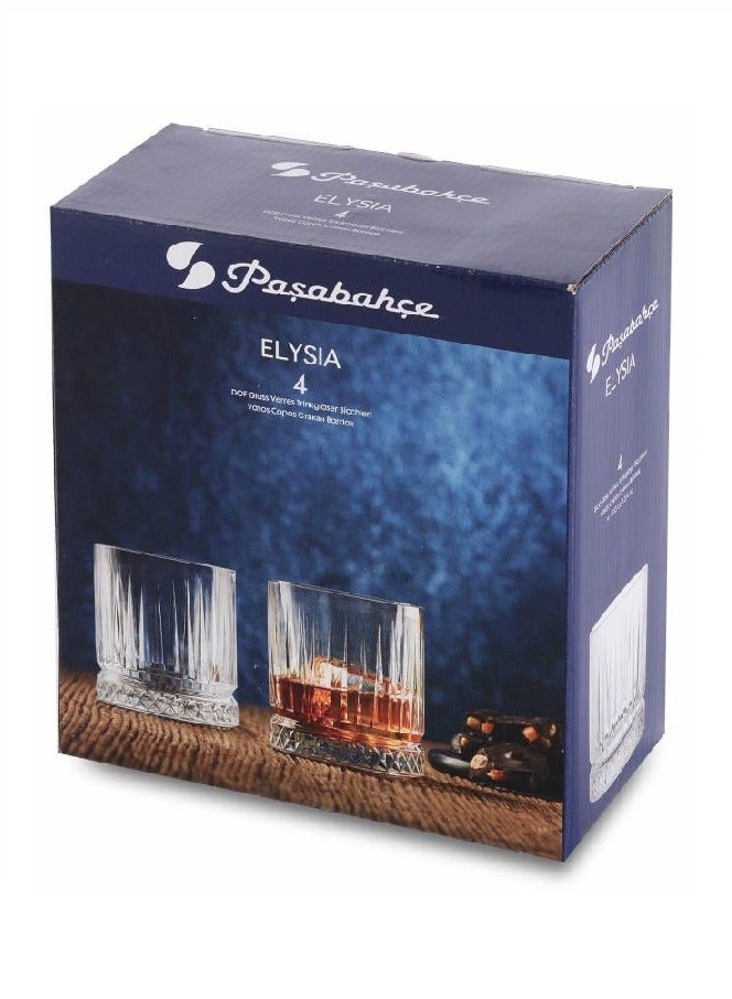 4-Piece Elysia Glass Set 355 ml Clear