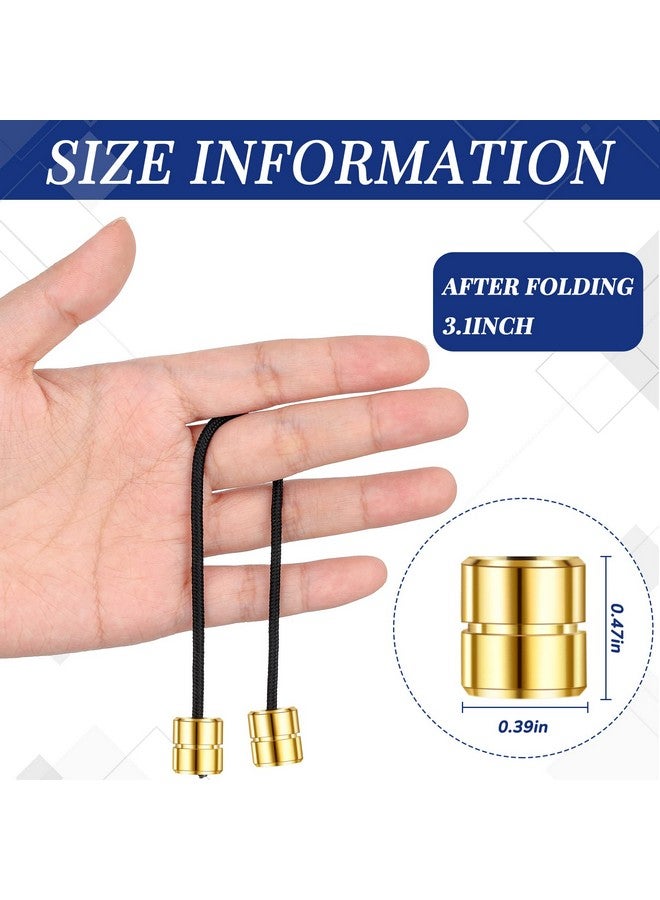 2 Pcs Begleri Fidget Beads Copper Worry Fidget Beads Worry Beads Begleri Beads Begleri Fidget Toy Cylinder And Bell Shaped Bead Handmade Novelty And Gag Toys For Men Women Relaxation 7 Inch Long