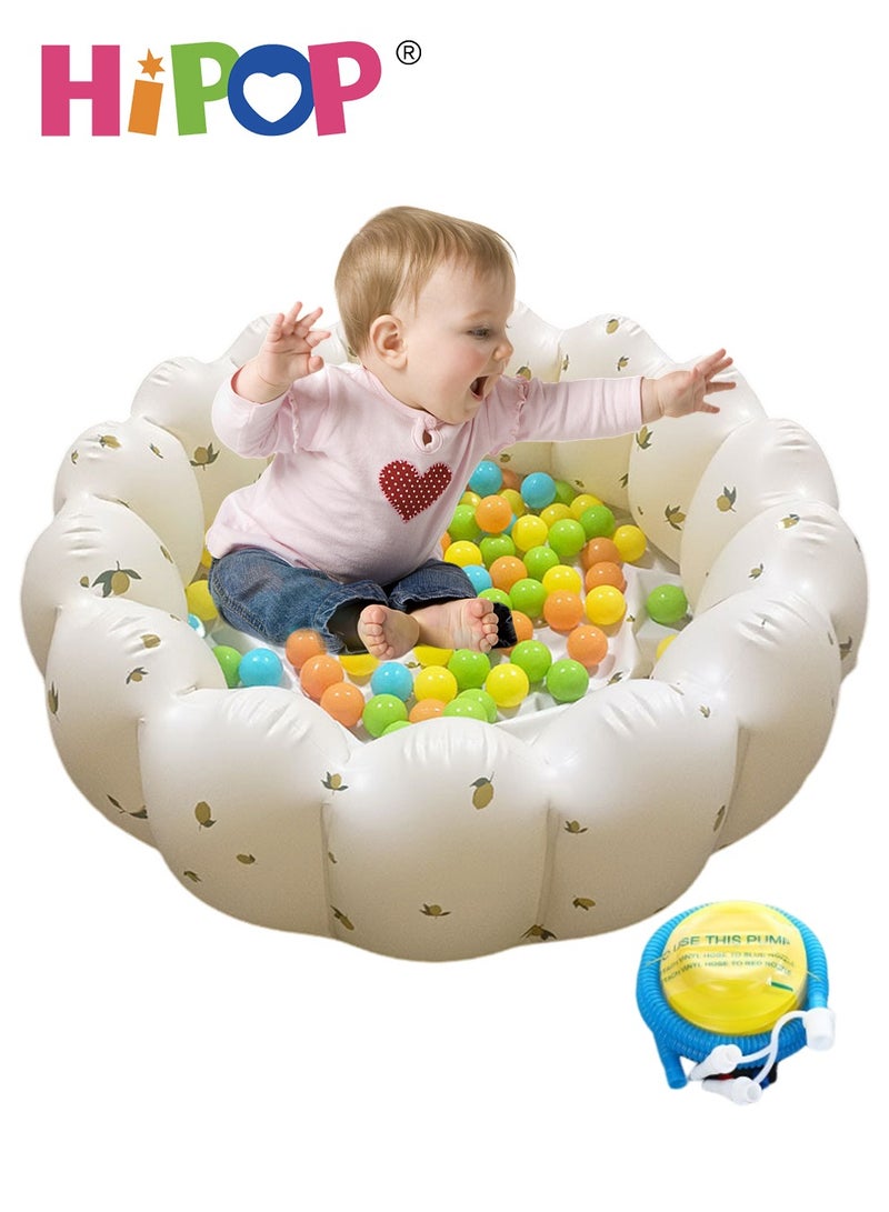 Inflatabl Ocean Ball Pit Pool,Children's Playground Pad,100*100cm Tent House for Kid