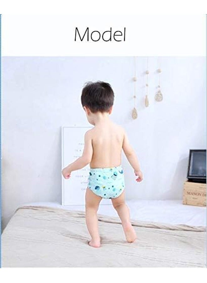 4 Pieces Training Pants Strong Absorbent Toddler Potty Training Underwear for Baby and Toddlers Unisex