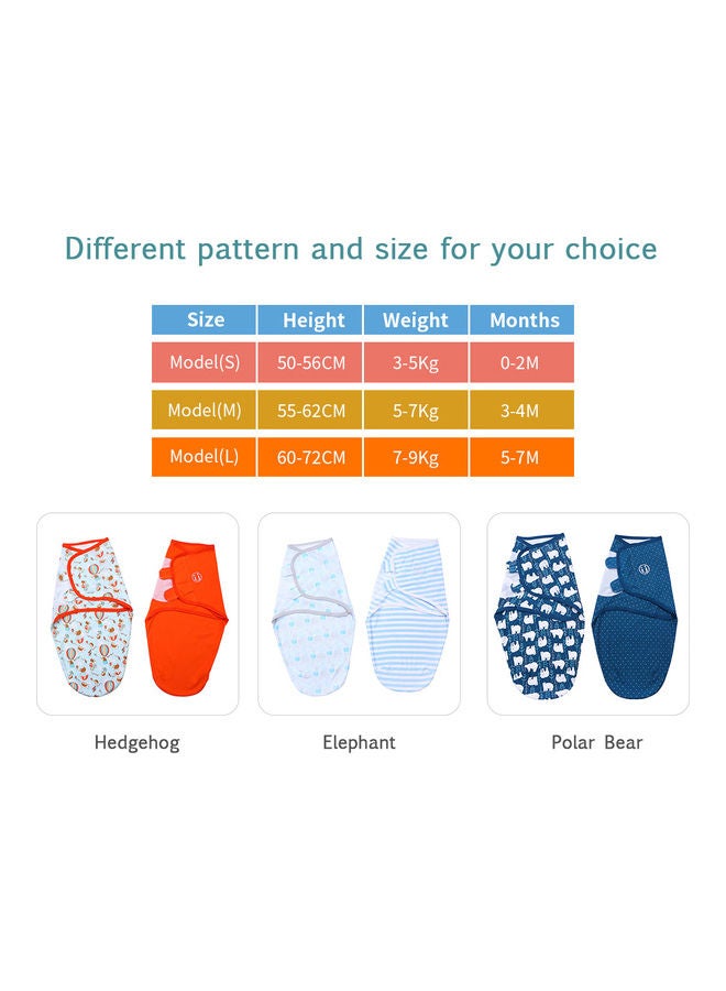 Pack of 2 Baby Swaddle Wrap Blanket