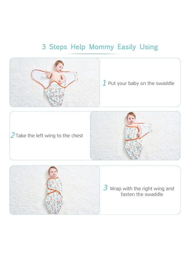 Pack of 2 Baby Swaddle Wrap Blanket