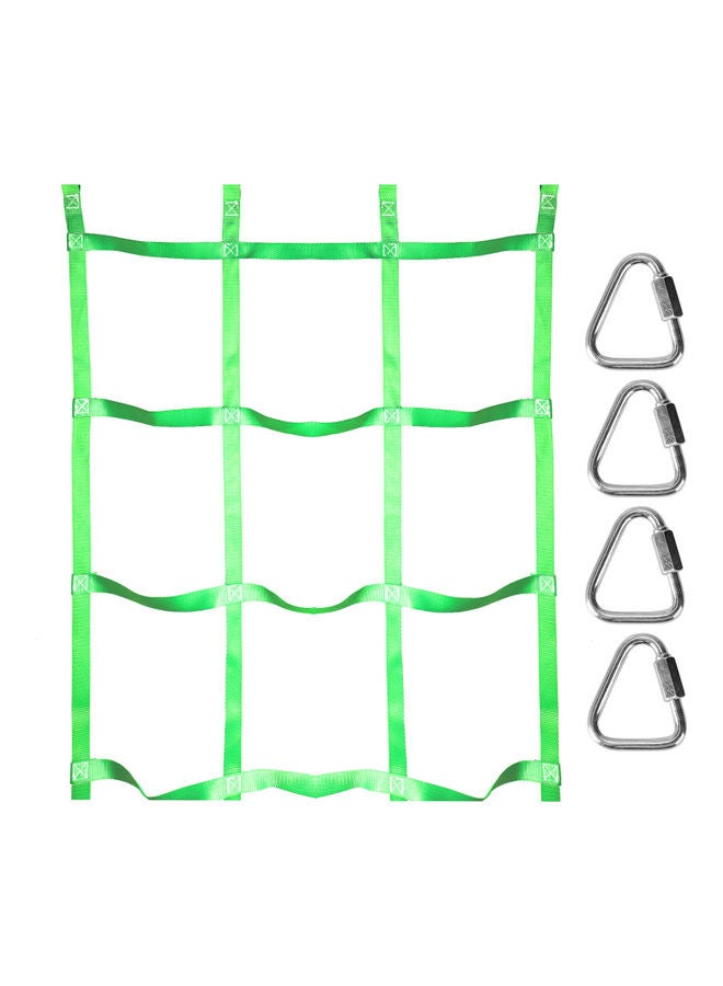 Outdoor Climbing Net with 4 Delta Ring 32.00X12.00X19.00cm