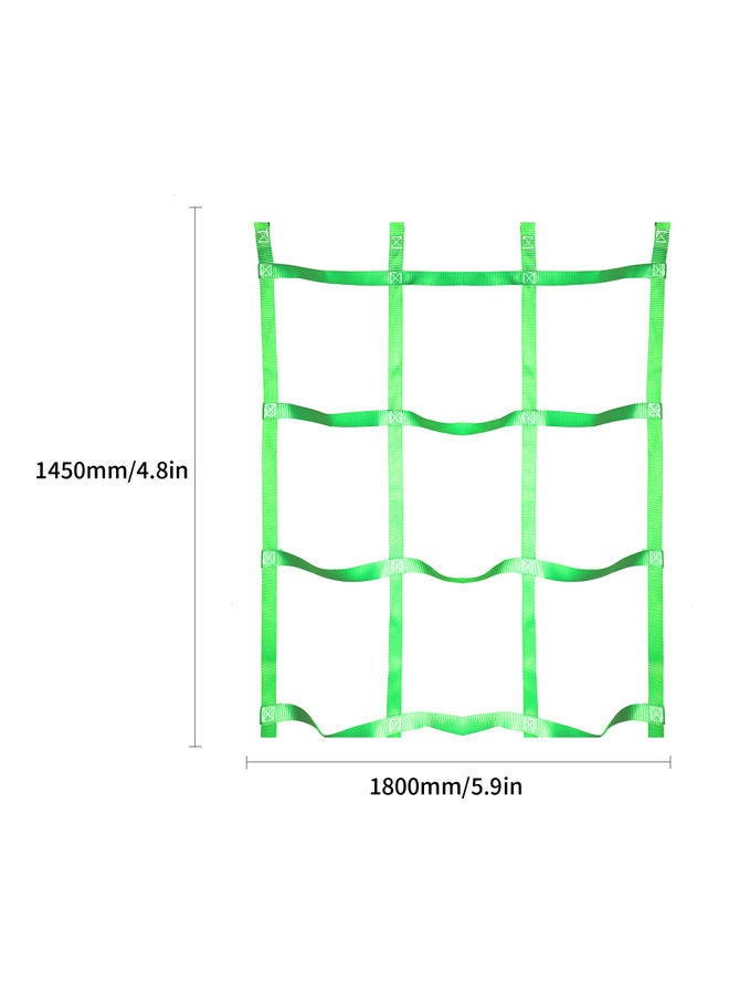 Outdoor Climbing Net with 4 Delta Ring 32.00X12.00X19.00cm