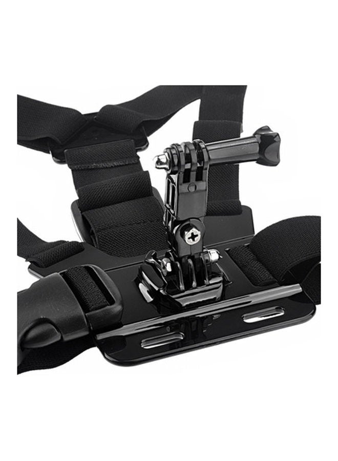 Sports Camera Chest Strap Black