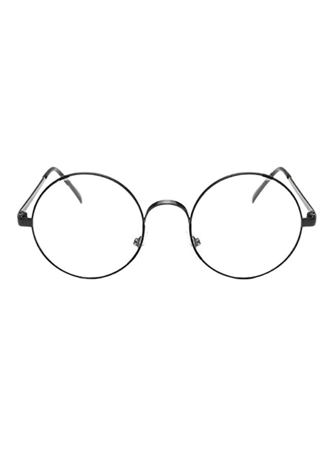 women Fashion Trend Big Round Alloy Frames Reading Glasses