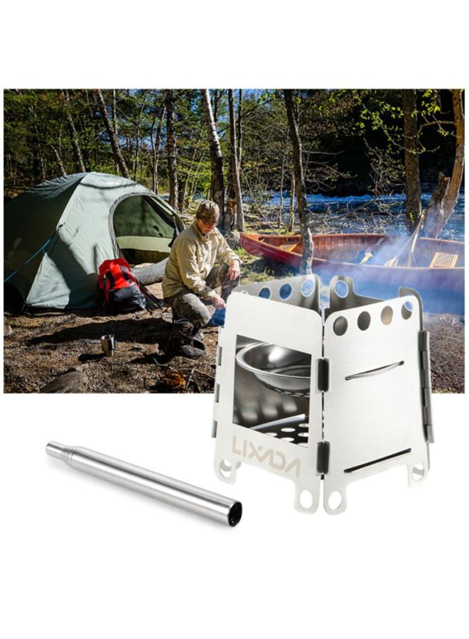 Folding Camping Stove 12 x 3 x 10cm