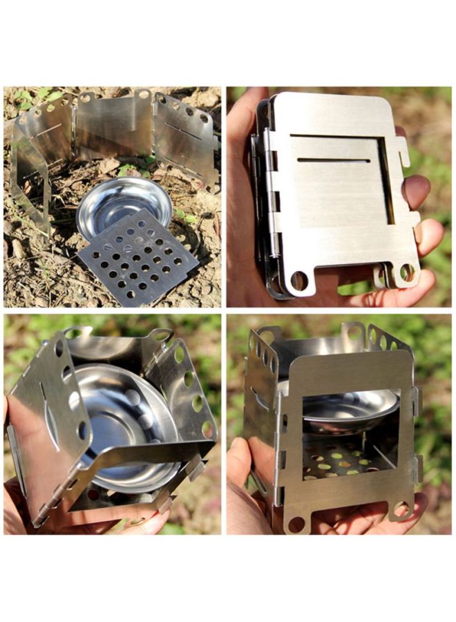 Folding Camping Stove 12 x 3 x 10cm