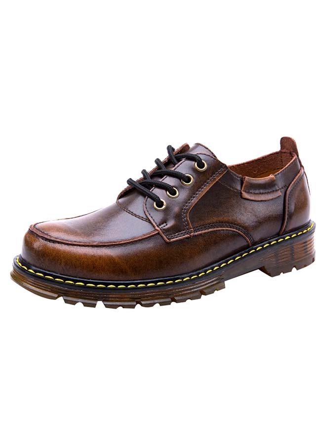 Oxford Lace-Up Formal Shoes Brown