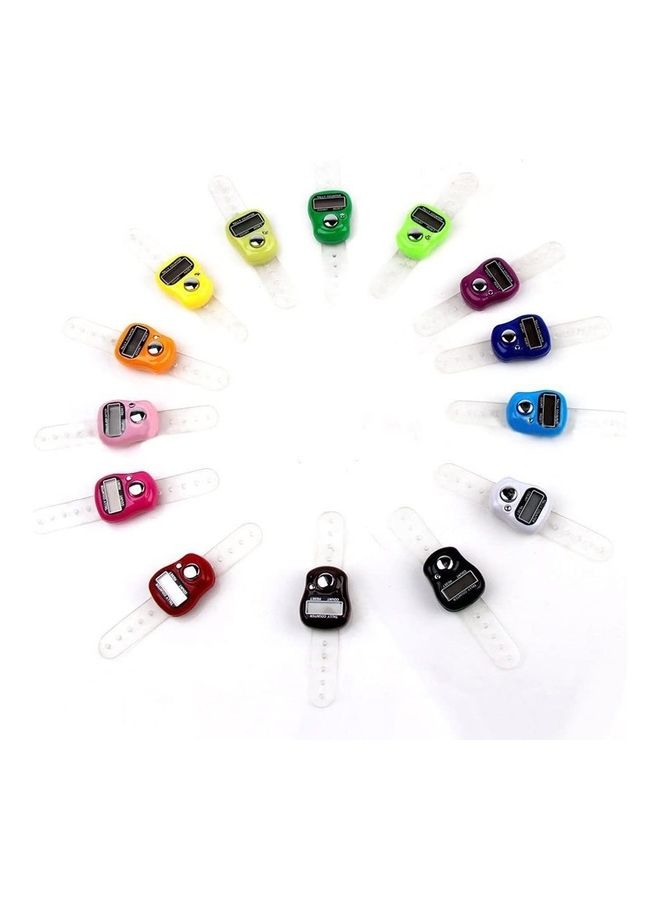 10-Piece Smallest Portable Digital Hand Tally Counter 2.7x.7x1cm