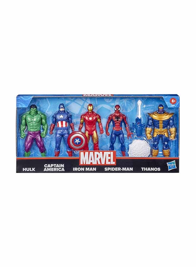Pack Of 5 Action Figures Set