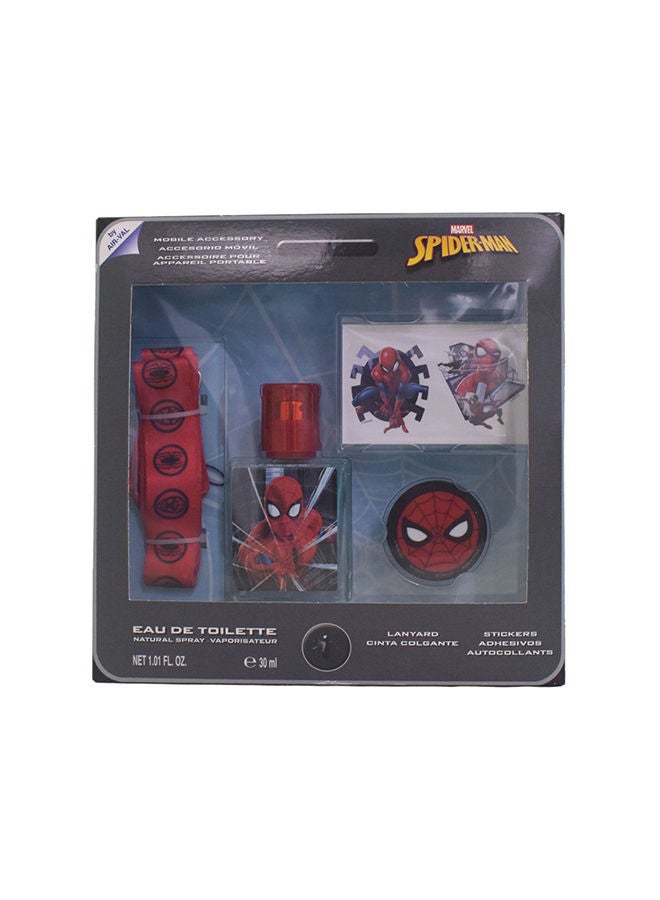 Spiderman Set EDT 30ml + Lanyard + Stickers + Pop Socket