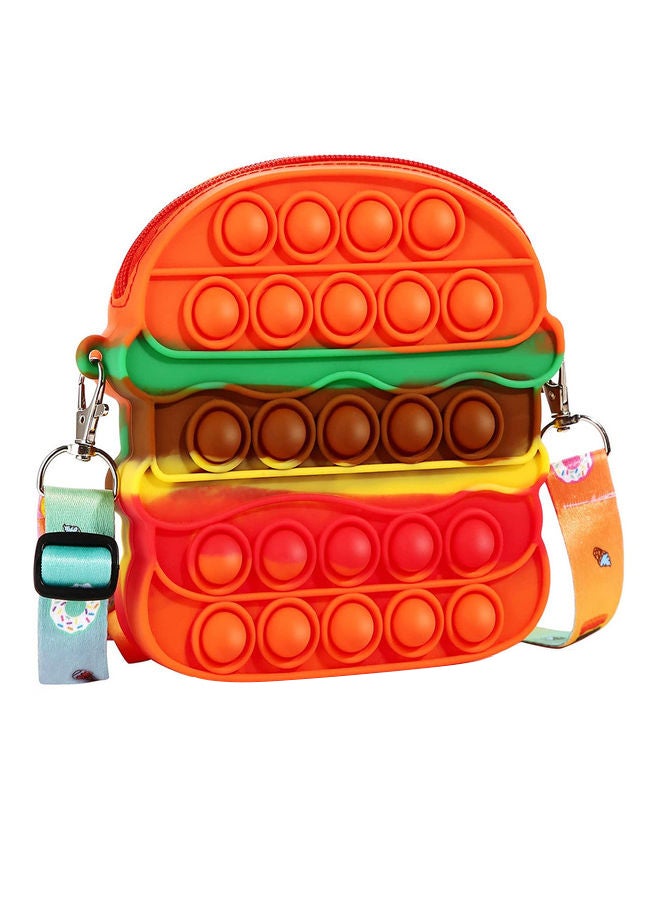 Bubble Sensory Fidget Stress And Anxiety Relieve Shoulder Bag Toy 14x14x3cm