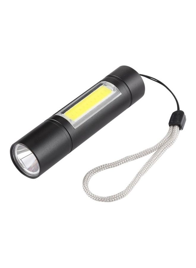 A1 USB Charging Waterproof Fixed Focus Flashlight With 3-Modes And Storage Box