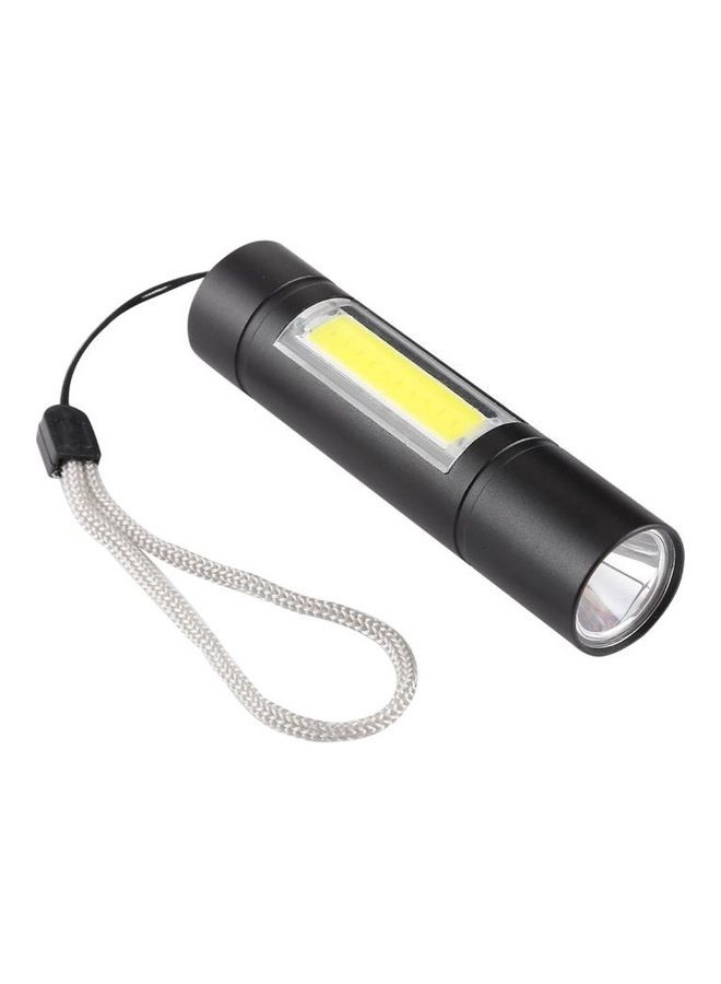A1 USB Charging Waterproof Fixed Focus Flashlight With 3-Modes And Storage Box