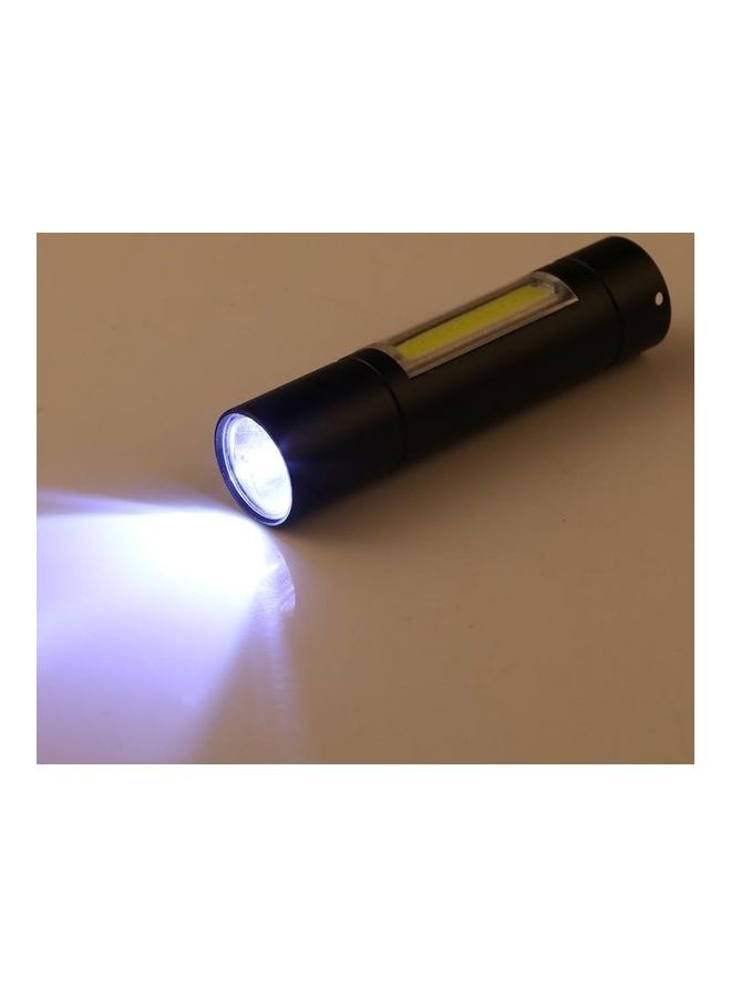A1 USB Charging Waterproof Fixed Focus Flashlight With 3-Modes And Storage Box