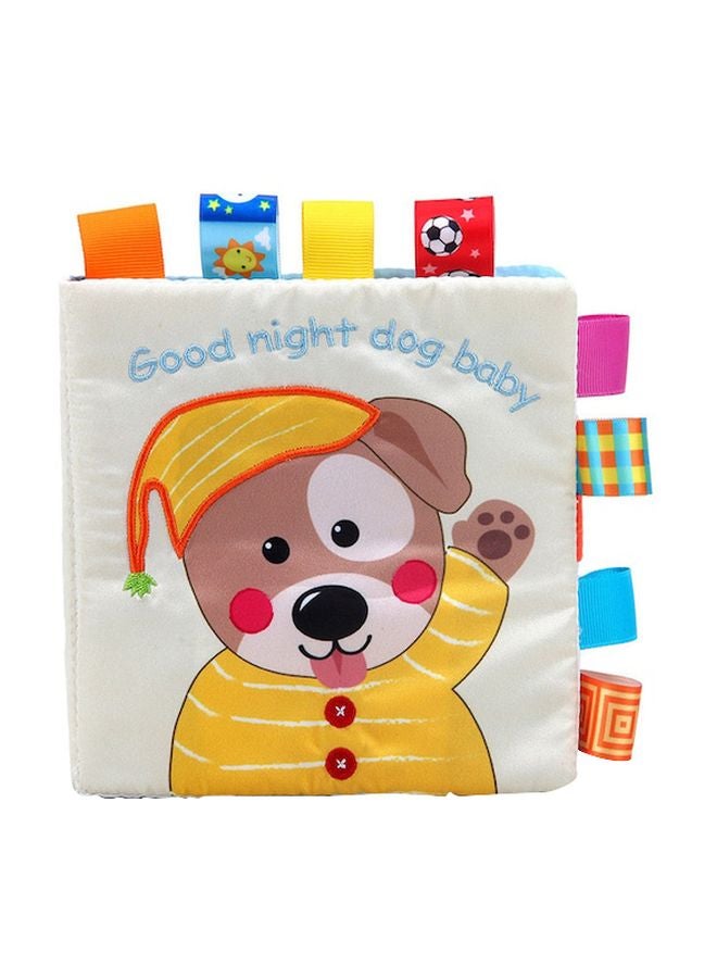 Good Night Dog Baby Cloth Art Book