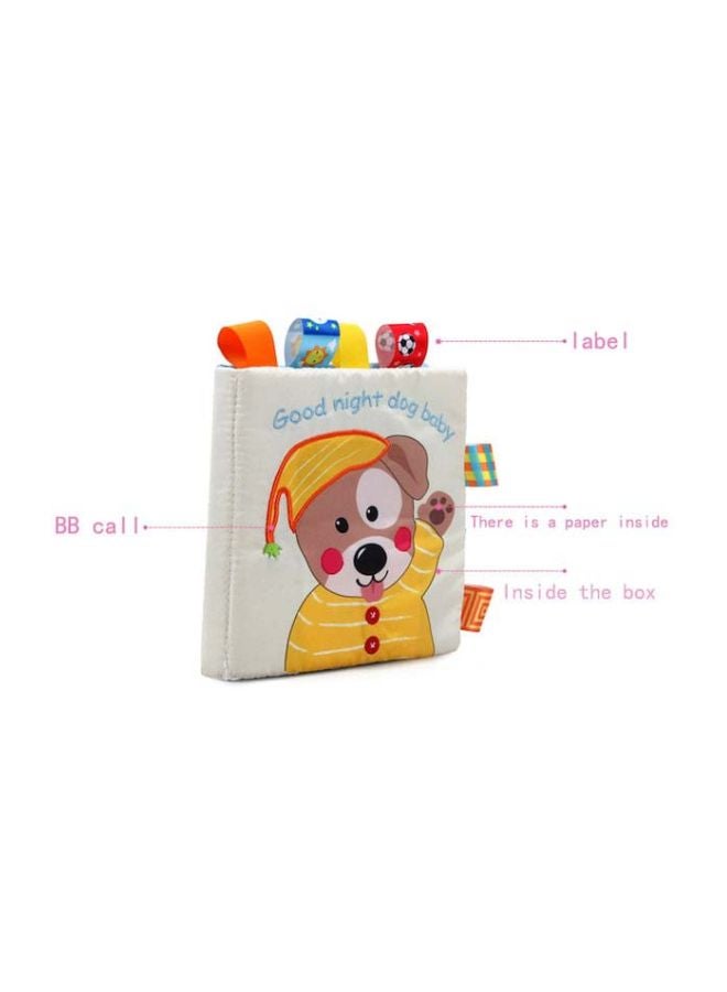 Good Night Dog Baby Cloth Art Book