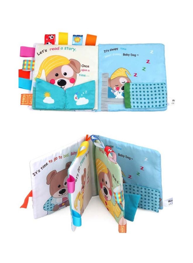 Good Night Dog Baby Cloth Art Book