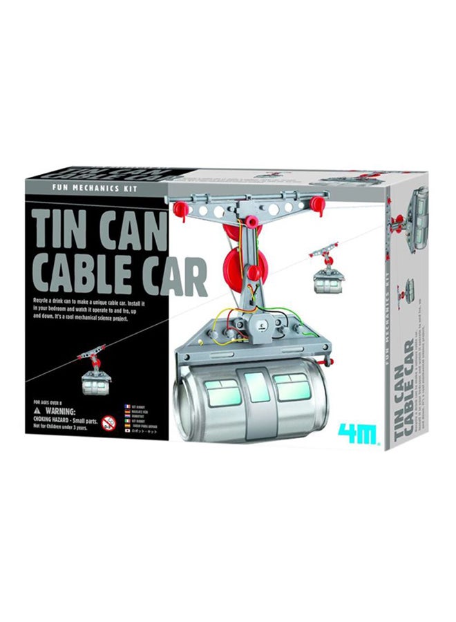 Tin Can Cable Car Fun Mechanics Kit